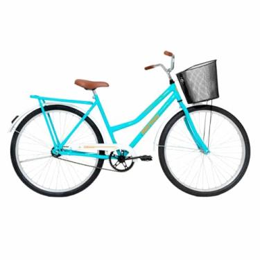 Imagem de Mormaii Bicicleta Aro 26 Soberana Transporte e Passeio 1V Contra Pedal Verde Tiffany