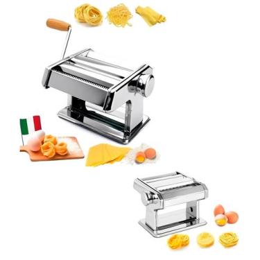 Imagem de Aparelho Manual Máquina fazer Massa Macarrão Pastel espaguete - ZEM