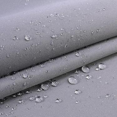 Imagem de GoldWheel Tecido de lona impermeável 900 Denier Marine Cordura Material com forro de poliuretano impermeável para carro barco casa toldo almofada (cinza, 98 × 60 polegadas)