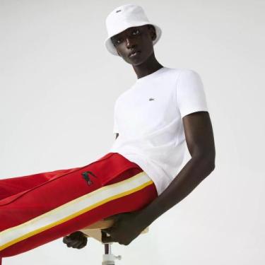 Imagem de Camiseta Lacoste de Algodão Pima, Branco, S