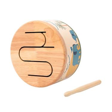 Imagem de Safari Drum PH08L002 - Tambor Musical Infantil para Crianças e Bebês, Brinquedo Educativo que Estimula Ritmo, Coordenação Motora e Criatividade, Ideal para Presente Divertido
