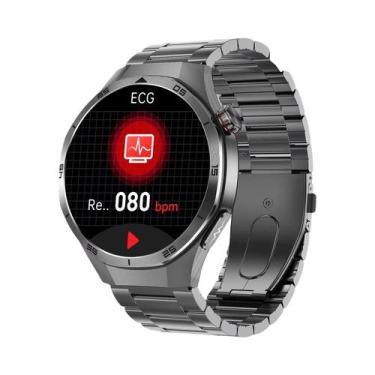 Imagem de Relógio Inteligente Masculino Para Saúde Com Monitoramento De ECG, PPG