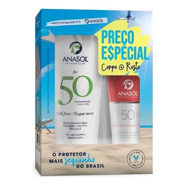 Imagem de Kit c/ 2 Kit Protetor Solar Fps50 Anasol Corpo & Rosto