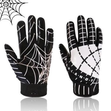 Imagem de Luvas de futebol GIAMZONP Youth Sticky Grip para crianças