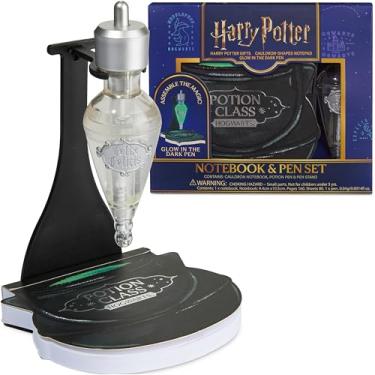 Imagem de Harry Potter Notepad and Pen Set, Glow in the Dark Journal Notebook, Potion Pens, Hogwarts Stationery Kit for Teens, Adults, Gifts for Kids