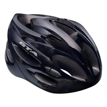 Imagem de Capacete Gta Inmold Bike Pisca Pisca Led Ciclismo Mtb Cor Pr