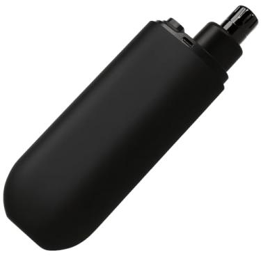 Imagem de Aparador de Pelos Nariz e Orelha Recarregável USB, Portátil, Lâmina Giratória 360° em Aço Inoxidável, Azul (Preto)