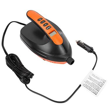 Imagem de Tela LCD de Pressão Digital de Bomba de Ar Inflável, Bomba de 12V Portátil de Alta Pressão para Placa Sup & Paddle, Ideal para Barraca Inflável Com Adaptador de Conduíte