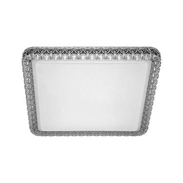 Imagem de Plafon Sindora Dcx00330 24w Led Bivolt Branco - Transparente 3000k Luz Amarela