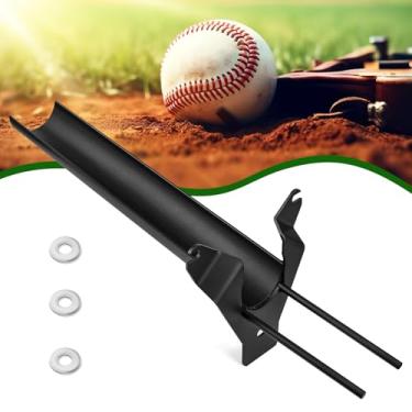 Imagem de Calha de máquina de arremesso estendida compatível com máquina de arremesso de ataque de hack, acessório de calha de sincronização para treinamento de swing de beisebol, melhora o tempo para batedores