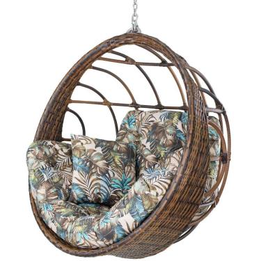 Imagem de Balanço Ninho Suspenso Hungria Argila E Maranta Bege