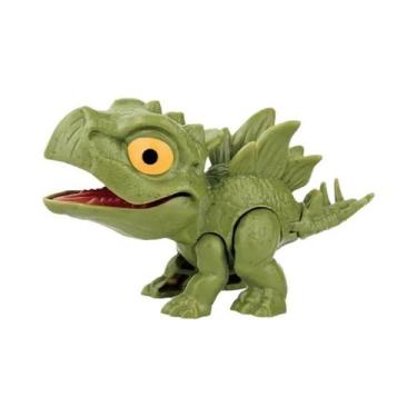 Imagem de Brinquedo Criativo de Dinossauros de Dedo para Crianças - Triceratops 