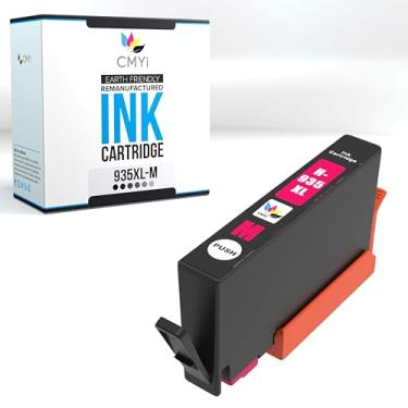 Imagem de CMYi Cartucho de tinta de substituição magenta 935XL para impressoras HP OfficeJet 6812, 6815, 6820, 6825, Pro 6220, Pro 6230, Pro 6830, Pro 6830c, Pro 6835