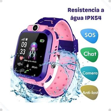 Imagem de Smartwatch Infantil Howear Gps Rastreador Chip 2g E Câmera