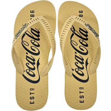 Imagem de Chinelo Masculino Dedo Casual Dia a Dia Praia Passeio Coca Cola Cc3515-Masculino