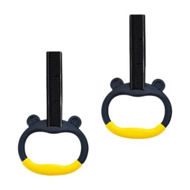 Imagem de menolana Argolas de ginástica, argolas de tração, equipamento de fitness com confortável, barra de exercícios para o corpo, capacidade de carga de 400