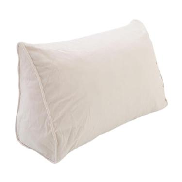 Imagem de IEUDNS Almofada de cabeceira para crianças, almofada removível para casa, sala de estar, tatami, decoração, almofada traseira, suporte lombar, 63cmx34cm