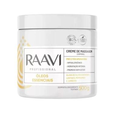Imagem de Creme Raavi de Massagem Óleos Essenciais 500g