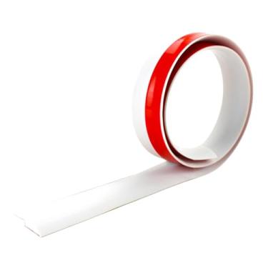 Imagem de Ioensy Fita de vedação para piso laminado de 2 m, cortável, para soleiras de portas, rampas e superfícies irregulares, Branco