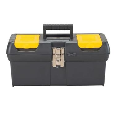 Imagem de STANLEY Caixa de ferramentas com bandeja, série 2000, 40,64 cm, preto e amarelo (016013R)