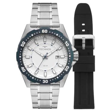 Imagem de Relógio Technos Masculino Racer Premium Bicolor - 2315lbd/t1b