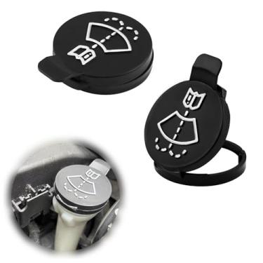 Imagem de Substituição da tampa de fluido do limpador de para-brisa para GMC, Chevrolet, Cadillac, Buick, Camaro, Silverado, Cruze – OEM # 12767700, 13227300, 1450270 – Pacote com 2