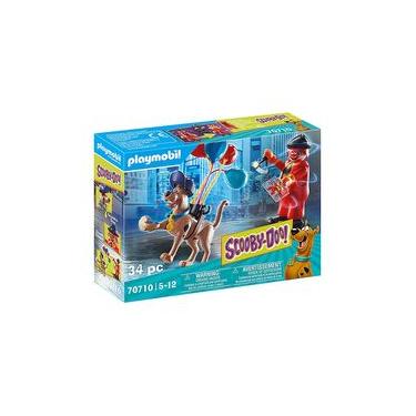 Imagem de Playmobil - Aventura Com O Palhaço Fantasma - Scooby-Doo! - 70710