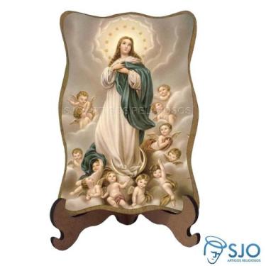 Imagem de Porta-Retrato de NSra da Imaculada Conceição  Mod 1 - SJO Artigos Reli