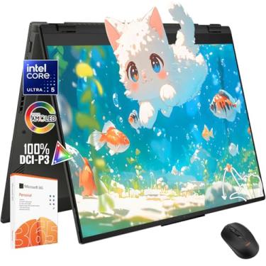 Imagem de ASUS Laptop Vivobook Flip 35.6 cm Touchscreen 2 em 1 - Tela OLED WUXGA -16GB RAM -1TB SSD -Intel Core Ultra 5 226V -Teclado retroiluminado -Windows 11 Office 365 -Computadora Portátil 2025 Copilot PC