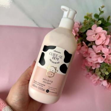 Imagem de Loção desodorante hidratante deleite 400 ml - O BOTICARIO