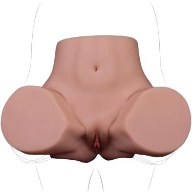 Imagem de Hipgaga Boneca Sexual Masculina, Masturbador Realista, Boneca Pocket Pussy, Brinquedos Adultos, 33 Lb, Boneca Sexual em Tamanho Real com Bunda, Vagina e Ânus Apertados, Brinquedos Sexuais Masculinos