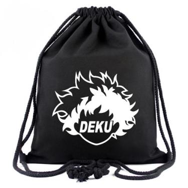 Imagem de Mochila com cordão Anime My Heros Academias com impressão 3D - Yiweisa
