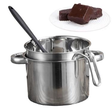 Imagem de Panela de derretimento de chocolate, ferramenta de fondue de sobremesa | Panela de aquecimento de manteiga | para manteiga, culinária, casa, cozinha, restaurante, chocolate, doce, queijo, sobremesa