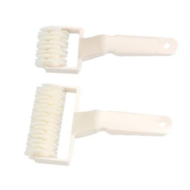 Imagem de LiebeWH Rolo Docker de Pão de Treliça de Massa, Criar Treliça, Portátil e Conveniente, ótima Opção, Material ABS Resistente e Promove Boa Saúde, para Pizza, Doces, Biscoitos, Cozinha (S e L)