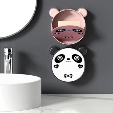 Imagem de Saboneteirapara Cozinha, Caixa de Sabão com Drenagem Eficiente, Design Funcional e Colorido, Sem Perfuração para Instalação(Kit 3 unidades)