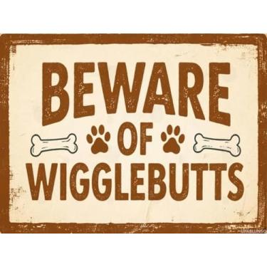 Imagem de UPABLUNSO Kits de pintura de diamante para adultos Cuidado com a pintura de Wigglebutts DIY 5D Broca completa de pontos de diamante com diamantes gema arte e artesanato decoração de casa 30,5 x 40,6