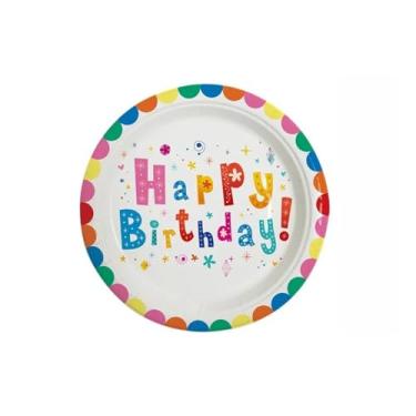 Imagem de CWPJUNDGP Festa de aniversário, copos de papel, pratos de papel, festivais descartáveis locais de festa temática, atmosfera de decoração, utensílios de mesa