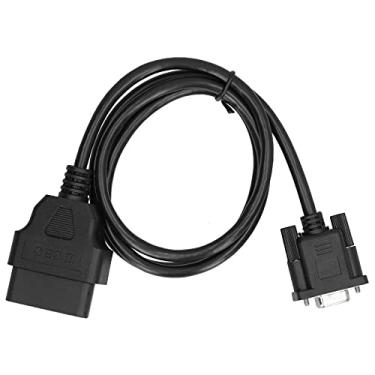 Imagem de Generic Adaptador de Interface de Diagnóstico de Carro Obd2 Rs232, Cabo de Extensão de, à Prova D'água, Adequado para Entusiastas de Diy, Cabe Em Soquete de 16 Pinos