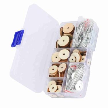 Imagem de Naroote 50 Conjuntos de Juntas de Boneca Artesanato Acessórios de Brinquedo Resistente Parafuso de Engate para Artesanato Artesanal Madeira Sintética e Material de Ferro para Amantes de