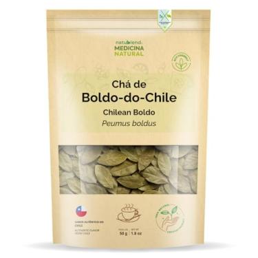 Imagem de Chá de Boldo Chileno, Importado do Chile, Medicina Natural, 50g