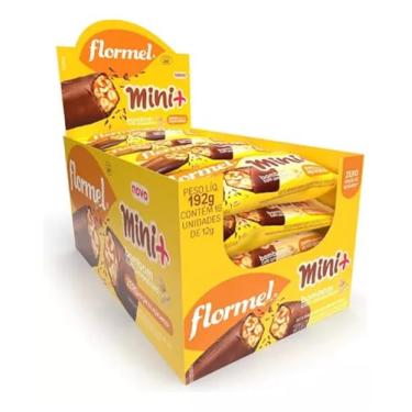 Imagem de Bombom Chocolate Com Amendoim Mini Zero Flormel - 16 Unidades