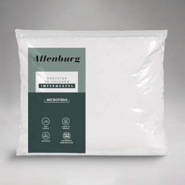 Imagem de Protetor de Colchão com Elástico Impermeável Altenburg Microfibra Branco Casal Tecido Microfibra 100% Poliéster