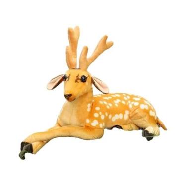 Imagem de Brinquedo De Pelúcia Gigante Para Crianças, Modelo De Veado Sika Com S