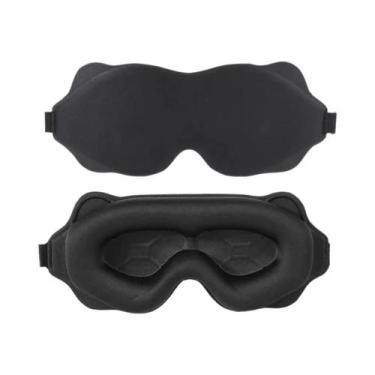 Imagem de Máscara De Dormir Em Espuma De Memória 3D, Ajudante De Sono, Viseira P