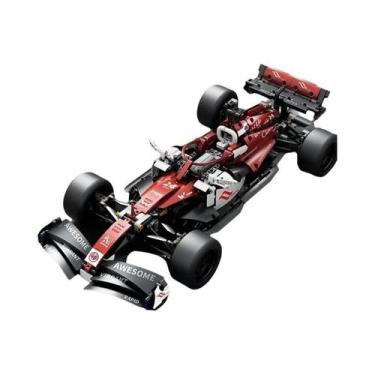 Imagem de Blocos De Montar De Carro Esportivo Técnico Para Crianças, Fórmula Rac