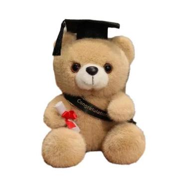 Imagem de Urso De Pelúcia Com Chapéu De Médico De 18cm Para Meninos E Meninas, P