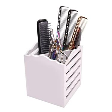 Imagem de Brrnoo Caixa Organizadora de Cabeleireiro, Suporte para Ferramentas de Salão de Beleza, Tesouras e Tesouras, Barbeiro, Armazenamento de Ferramentas de Cabeleireiro