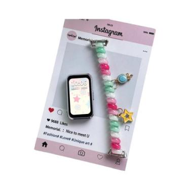 Imagem de Capa Ajustável Com Faixa Elástica Para Huawei Band 10 9 8 NFC Pulseira