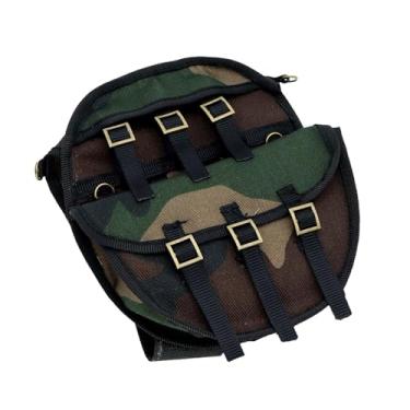 Imagem de Esquirla Saco de dormir compacto e realista para carros RC Crawler, simulando o formato de um saco de dormir para carros em escala 1/10 e 1/8. Peça de, Verde, Somente a Bolsa para