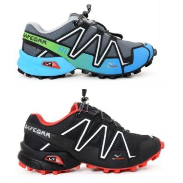 Imagem de Kit 2 pares Tênis Esportivo Speed Cross Aventura Academia - Star NS, C